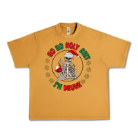 Peanut Butter ho ho holly shit skeleton santa Urban Heavy Tee - MaliasSmallBusiness