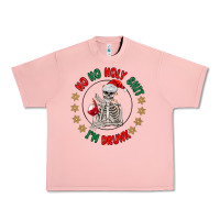 Salmon ho ho holly shit skeleton santa Urban Heavy Tee - MaliasSmallBusiness