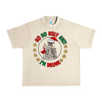 Sandshell ho ho holly shit skeleton santa Urban Heavy Tee - MaliasSmallBusiness