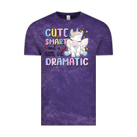 Cloud Purple cute smart and a little bit dramatic Vintage Tee - MaliasSmallBusiness
