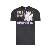 Vintage Black cute smart and a little bit dramatic Vintage Tee - MaliasSmallBusiness