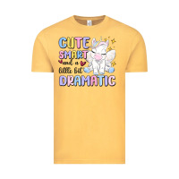 Vintage Mustard cute smart and a little bit dramatic Vintage Tee - MaliasSmallBusiness