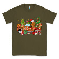 Army Green christmas gingerbread truck Classic Tee - MaliasSmallBusiness