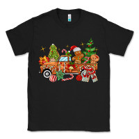 Black christmas gingerbread truck Classic Tee - MaliasSmallBusiness