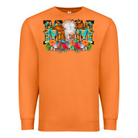 Carrot Mom Cow Flowers Premium Sweatshirt - CowCowDesign