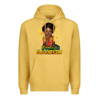 Antique Gold Feeling blacknificent Premium Hoodie - HowdyJamesFarm