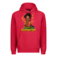 Cardinal Feeling blacknificent Premium Hoodie - HowdyJamesFarm