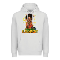 Dove Grey Feeling blacknificent Premium Hoodie - HowdyJamesFarm