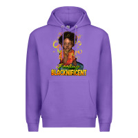 Purple Feeling blacknificent Premium Hoodie - HowdyJamesFarm