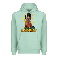 Seafoam Feeling blacknificent Premium Hoodie - HowdyJamesFarm