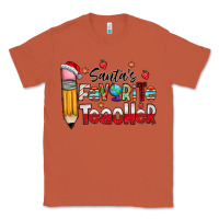 Copper Santa Favorite Teacher Classic Tee - CowhideDigitalArt