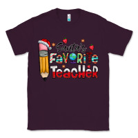 Plum Santa Favorite Teacher Classic Tee - CowhideDigitalArt