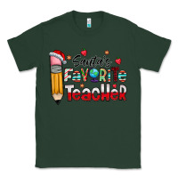 Sports Green Santa Favorite Teacher Classic Tee - CowhideDigitalArt