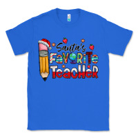 True Royal Santa Favorite Teacher Classic Tee - CowhideDigitalArt