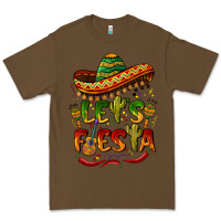 Cacao let's fiesta mexican hat Premium Tee - BarkalooDesign