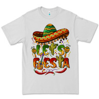 Dove Grey let's fiesta mexican hat Premium Tee - BarkalooDesign