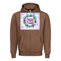 Chestnut mermaid kisses starfish wishes Zipper Hoodie - TumblerDesignByShophia