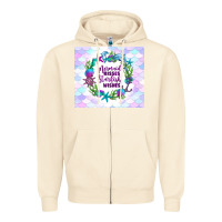 Sandshell mermaid kisses starfish wishes Zipper Hoodie - TumblerDesignByShophia