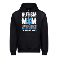 Black lil autism mom Urban Hoodie - CowhideDigitalArt