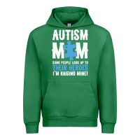 Emerald lil autism mom Urban Hoodie - CowhideDigitalArt