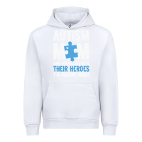 White lil autism mom Urban Hoodie - CowhideDigitalArt