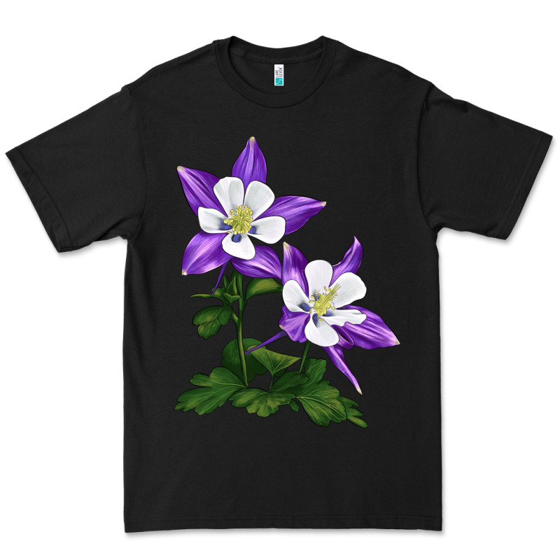 Rocky Mountain Columbine Premium Tee by LillyAllenDesigns | Teevron