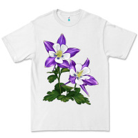 White rocky mountain columbine Premium Tee - LillyAllenDesigns