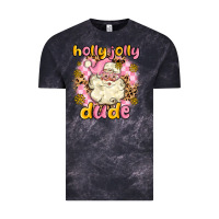 Cloud Black holly jolly dude Vintage Tee - MaliasSmallBusiness