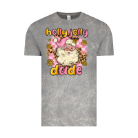 Cloud Rock holly jolly dude Vintage Tee - MaliasSmallBusiness
