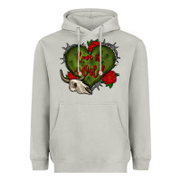 Moon Dust love is wild with bullskull olivia Heavyweight Hoodie - OliviaCreatesArt