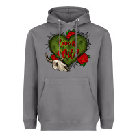 Storm love is wild with bullskull olivia Heavyweight Hoodie - OliviaCreatesArt