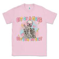 Bubblegum Pink bit of a mess but doing my best Classic Tee - MaliasSmallBusiness