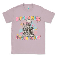 Lilac bit of a mess but doing my best Classic Tee - MaliasSmallBusiness