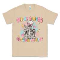 Mushroom bit of a mess but doing my best Classic Tee - MaliasSmallBusiness