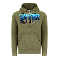 Vintage Olive barber life Vintage Hoodie - NancyCooperArtShop