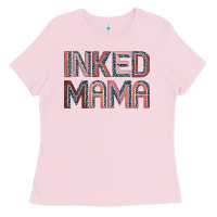 Bubblegum Pink inked mama Ladies Tee - JahusDesignShop