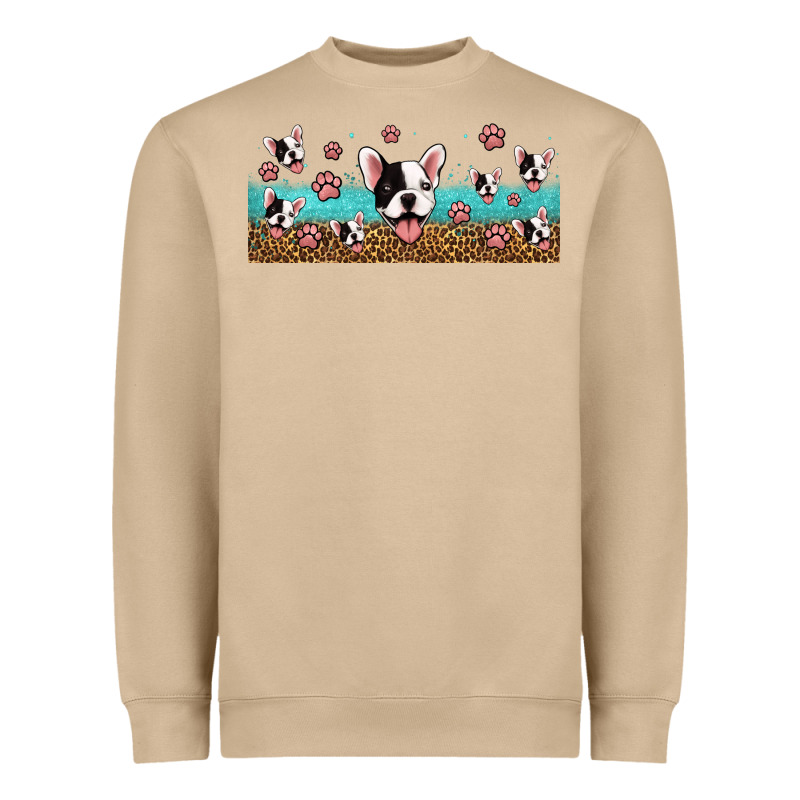 French Bulldogs Heavyweight Sweatshirt by Jasminsmagicworld | Teevron
