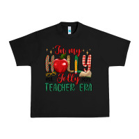 Black in my holly jolly teacher era Urban Heavy Tee - MaliasSmallBusiness