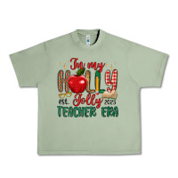 Oil Green in my holly jolly teacher era Urban Heavy Tee - MaliasSmallBusiness