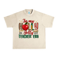 Sandshell in my holly jolly teacher era Urban Heavy Tee - MaliasSmallBusiness