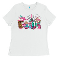 White nail hustler coffee cups Ladies Tee - Jasminsmagicworld