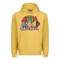 Antique Gold Baseball gnomies Premium Hoodie - HowdyJamesFarm