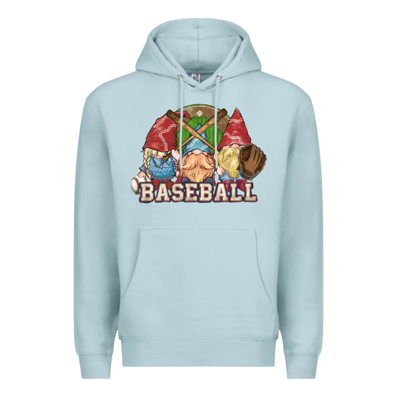 Baseball Gnomies Premium Hoodie by HowdyJamesFarm | Teevron