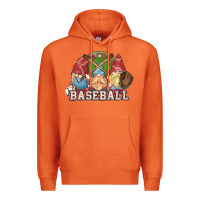 Carrot Baseball gnomies Premium Hoodie - HowdyJamesFarm