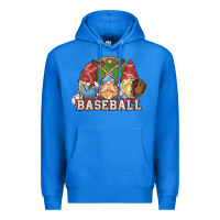 True Royal Baseball gnomies Premium Hoodie - HowdyJamesFarm