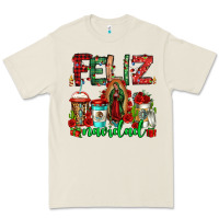 Bone feliz navidad lady of Guadalupe christmas coffee Premium Tee - Jasminsmagicworld
