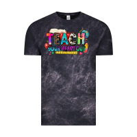 Cloud Black teach your heart out Vintage Tee - NancyCooperArtShop