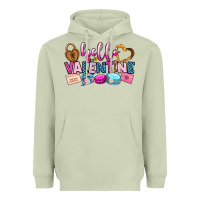 Matcha hello valentine Heavyweight Hoodie - OliviaCreatesArt