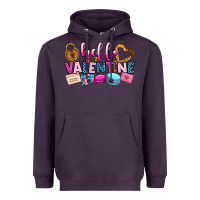 Plum hello valentine Heavyweight Hoodie - OliviaCreatesArt