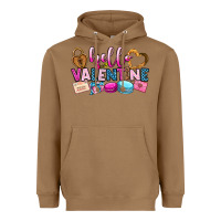 Toasted Coconut hello valentine Heavyweight Hoodie - OliviaCreatesArt